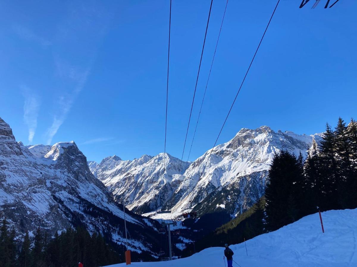 Appartement Accueillant A Pralognan-La-Vanoise Avec Balcon Et Vue 外观 照片